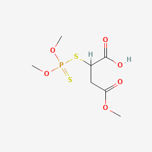 molecular formula C7H13O6PS2 B585430 O-Methyl malathion alpha-monoacid CAS No. 91485-13-1