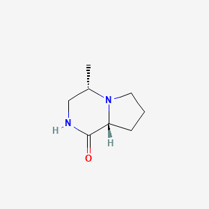 (4S,8aR)-4-Methylhexahydropyrrolo[1,2-a]pyrazin-1(2H)-one