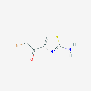 B058545 1-(2-Aminothiazol-4-yl)-2-bromoethanone CAS No. 113732-86-8