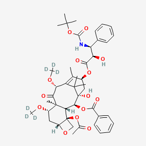 molecular formula C45H57NO14 B585453 Cabazitaxel-d6 CAS No. 1383561-29-2