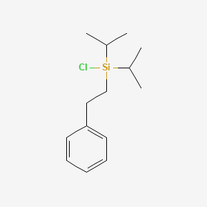 molecular formula C14H23ClSi B585459 Phenethyldiisopropylchlorosilane CAS No. 151613-24-0