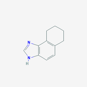 molecular formula C11H12N2 B058546 6,7,8,9-tetrahydro-3H-benzo[e]benzimidazole CAS No. 116866-62-7