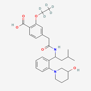 3'-Hydroxy Repaglinide-d5
