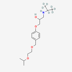 molecular formula C18H31NO4 B585484 Bisoprolol-d7 