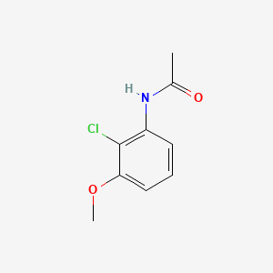 molecular formula C9H10ClNO2 B585517 N-(2-chloro-3-methoxyphenyl)acetamide CAS No. 150637-97-1