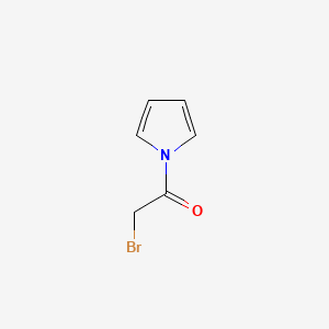 molecular formula C6H6BrNO B585556 2-Bromo-1-(1H-pyrrol-1-yl)ethanone CAS No. 143501-78-4