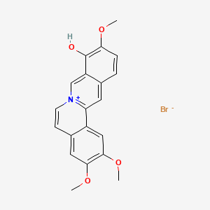 molecular formula C20H18BrNO4 B585566 Dehydro Palmatrubine Bromide CAS No. 57721-71-8