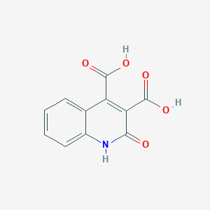 molecular formula C11H7NO5 B5855693 2-Oxo-1,2-dihydroquinoline-3,4-dicarboxylic acid CAS No. 103646-21-5