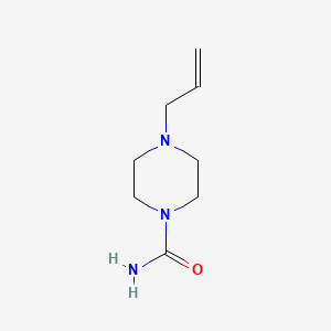 molecular formula C8H15N3O B585589 4-Allylpiperazine-1-carboxamide CAS No. 157459-51-3