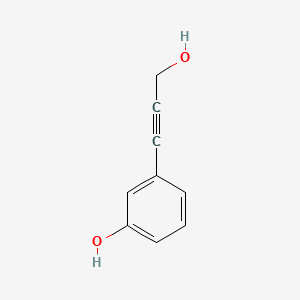 3-(3-Hydroxy-1-propyn-1-yl)phenol