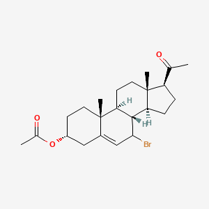 7-Bromo-3-O-acetyl Pregnenolone