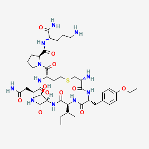 molecular formula C42H67N11O11S B585632 F327 CAS No. 151272-15-0