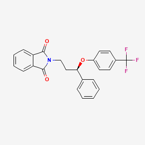 2-{(3R)-3-Phenyl-3-[4-(trifluoromethyl)phenoxy]propyl}-1H-isoindole-1,3(2H)-dione