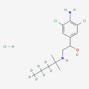 molecular formula C14H23Cl3N2O B585698 Clenhexerol-d7 Hydrochloride CAS No. 1346598-16-0
