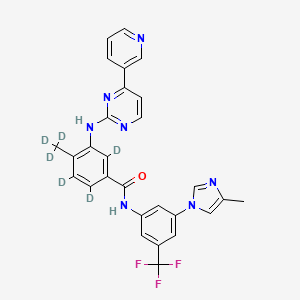 molecular formula C28H22F3N7O B585701 Nilotinib-d6 