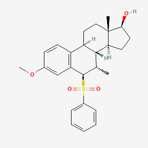 3-Methoxy-7alpha-methyl-6beta-(phenylsulfonyl) Estradiol