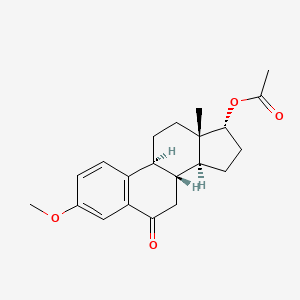 (17alpha)-3-Methoxy-6-oxoestra-1,3,5(10)-trien-17-yl acetate