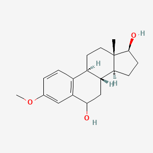 molecular formula C19H26O3 B585710 3-O-Methyl 6-Hydroxy 17beta-Estradiol CAS No. 109835-83-8