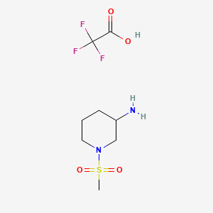 1-(Methylsulfonyl)-3-piperidinamine Trifluoroacetic Acid Salt