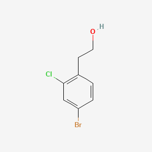 molecular formula C8H8BrClO B585735 2-(4-Bromo-2-chlorophenyl)ethanol CAS No. 916516-90-0