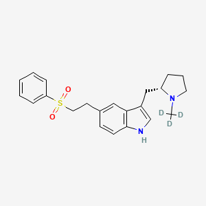 molecular formula C22H26N2O2S B585762 ent-Eletriptan-d3 CAS No. 1217698-26-4