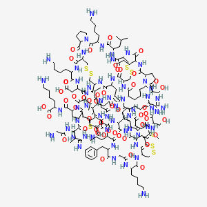 molecular formula C171H283N55O49S8 B585792 Kaliotoxin CAS No. 145199-73-1
