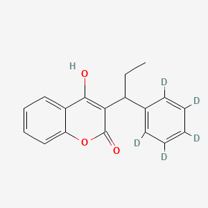 molecular formula C18H16O3 B585801 Phenprocoumon-d5 
