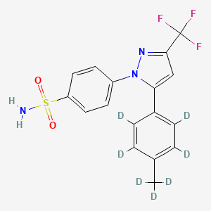 molecular formula C17H14F3N3O2S B585806 Celecoxib-d7 CAS No. 544686-21-7