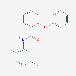 molecular formula C21H19NO2 B5858143 N-(2,5-dimethylphenyl)-2-phenoxybenzamide 