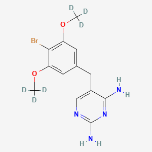 molecular formula C13H15BrN4O2 B585819 Brodimoprim-d6 CAS No. 1346599-93-6