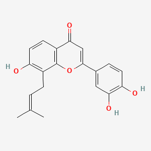 molecular formula C20H18O5 B585845 Corylifol C 