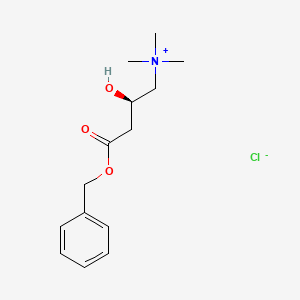 molecular formula C14H22ClNO3 B585874 (+)-Carnitine Benzyl Ester Chloride CAS No. 14548-21-1