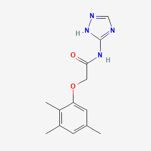 molecular formula C13H16N4O2 B5858827 N-(1H-1,2,4-triazol-5-yl)-2-(2,3,5-trimethylphenoxy)acetamide 