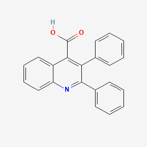 molecular formula C22H15NO2 B5858832 2,3-diphenylquinoline-4-carboxylic Acid 
