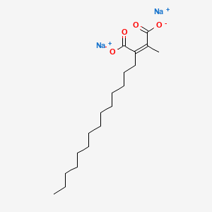 molecular formula C19H32Na2O4 B585900 Chaetomellic Acid A Disodium Salt CAS No. 161308-35-6