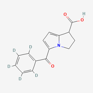 molecular formula C15H13NO3 B585921 Ketorolac-d5 