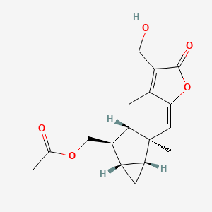 molecular formula C17H20O5 B585965 Shizukanolide H 