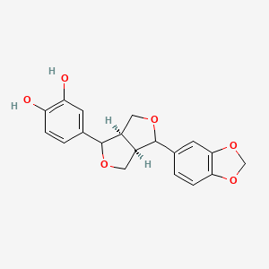molecular formula C19H18O6 B585978 epi-Sesamin Monocatechol CAS No. 1105568-81-7