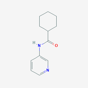 molecular formula C12H16N2O B5859821 N-(pyridin-3-yl)cyclohexanecarboxamide 