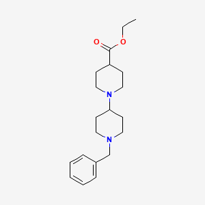 molecular formula C20H30N2O2 B5860140 Ethyl 1-(1-benzylpiperidin-4-yl)piperidine-4-carboxylate 