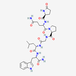 molecular formula C34H47N9O8 B586024 Metamorphosin A CAS No. 157622-03-2