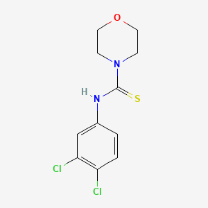 molecular formula C11H12Cl2N2OS B5860350 N-(3,4-dichlorophenyl)morpholine-4-carbothioamide 