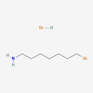molecular formula C7H17Br2N B586049 7-Bromoheptan-1-amine hydrobromide CAS No. 1082678-45-2