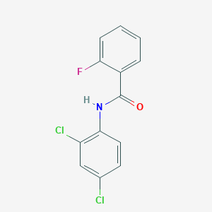 molecular formula C13H8Cl2FNO B5860494 N-(2,4-dichlorophenyl)-2-fluorobenzamide CAS No. 349128-45-6