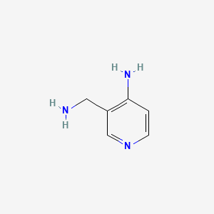molecular formula C6H9N3 B586050 3-(Aminomethyl)pyridin-4-amine CAS No. 158531-09-0