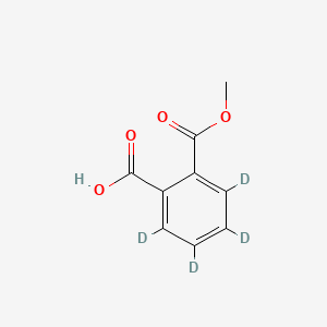 molecular formula C9H8O4 B586070 Monomethyl phthalate-d4 CAS No. 1276197-40-0