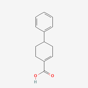 molecular formula C13H14O2 B586075 4-Phenylcyclohex-1-ene-1-carboxylic acid CAS No. 143287-94-9