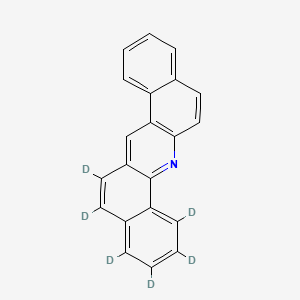 molecular formula C21H13N B586109 Dibenz[a,h]acridine-d6 (Major) CAS No. 1795031-62-7