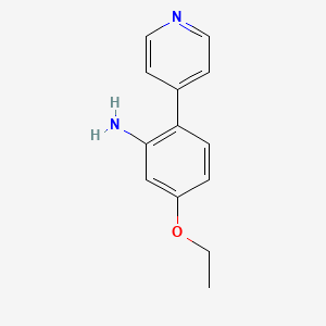 5-Ethoxy-2-(pyridin-4-yl)aniline