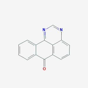 molecular formula C15H8N2O B5861479 7H-benzo[e]perimidin-7-one 